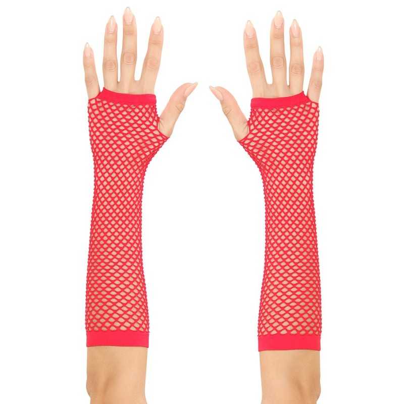 MITAINES FILET ROUGE 33 CM 