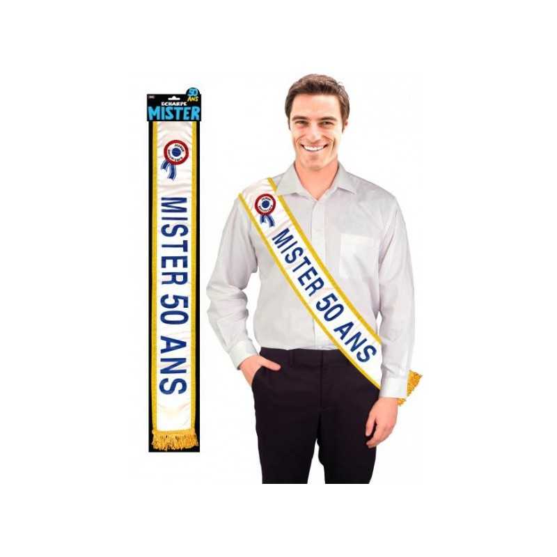 ECHARPE MISTER 50 ANS