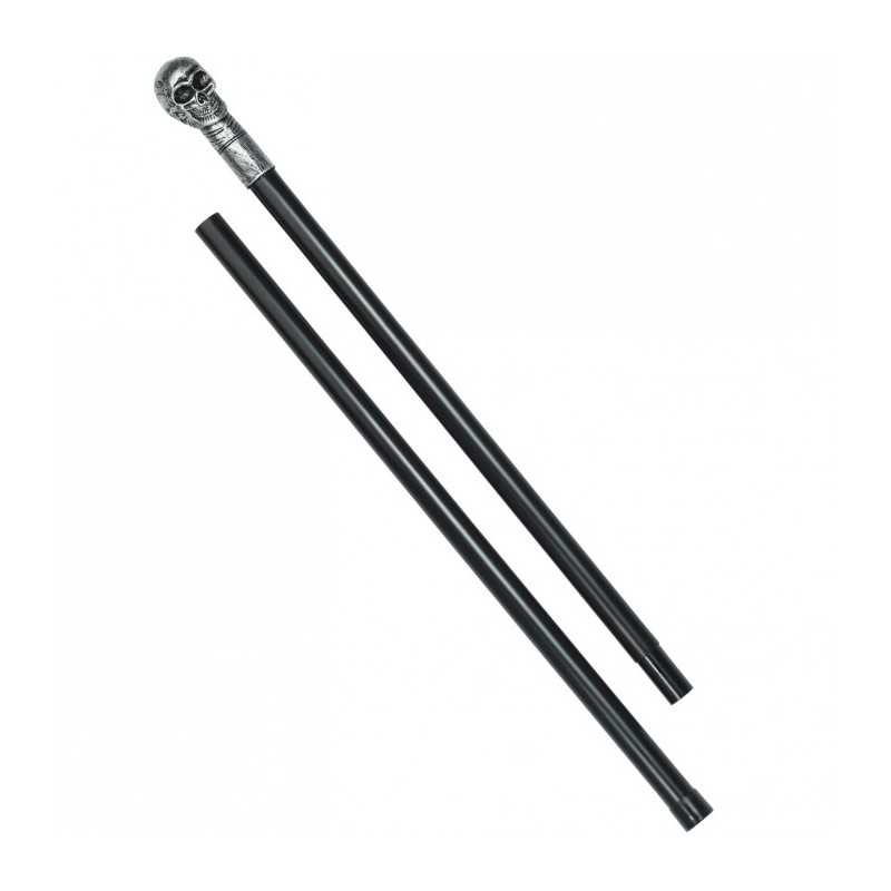 CANNE AVEC CRANE TETE DE MORT 105 CM