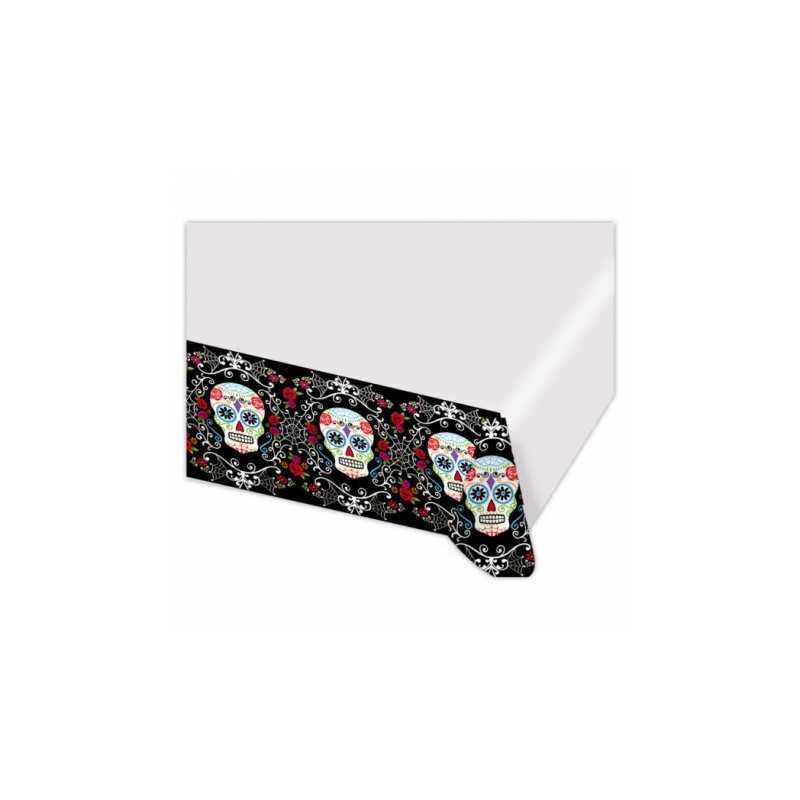 NAPPE PLASTIFIEE DAY OF THE DEAD 137 X 243 CM