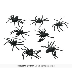 SAC DE 8 ARAIGNEES 6 CM