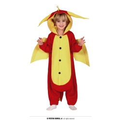 DEGUISEMENT DRAGON ROUGE TAILLE 10-12 ANS