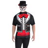 T-SHIRT IMPRESSION DAY OF THE DEAD HOMME TAILLE XL