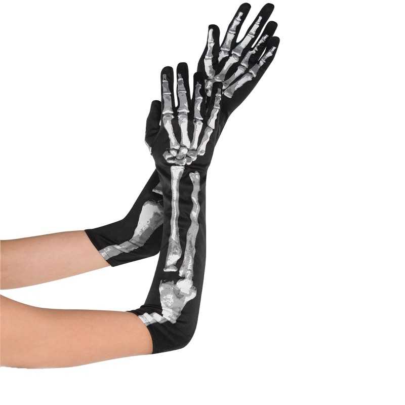 GANTS LONGS SQUELETTE 