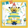 20 SERVIETTES MINION 33 X 33 CM