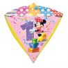 BALLON METALLIQUE CONE 1 AN MINNIE MOUSSE 43 CM