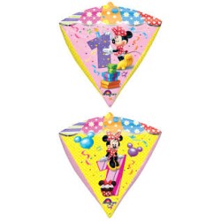 BALLON METALLIQUE CONE 1 AN MINNIE MOUSSE 43 CM