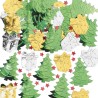 CONFETTIS DE TABLE SAPIN DE NOEL