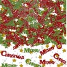 CONFETTIS DE TABLE MERRY CHRISTMAS