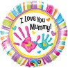 BALLON METALLIQUE I LOVE YOU MUMMY MULTICOLORE 46CM