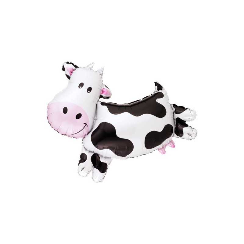 BALLON METALLIQUE VACHE 76 X 71 CM