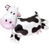 BALLON METALLIQUE VACHE 76 X 71 CM
