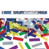 CANON A CONFETTIS MULTICOLORES METALLISES 80 CM