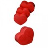URNE COEUR ROUGE 28 X 36 CM