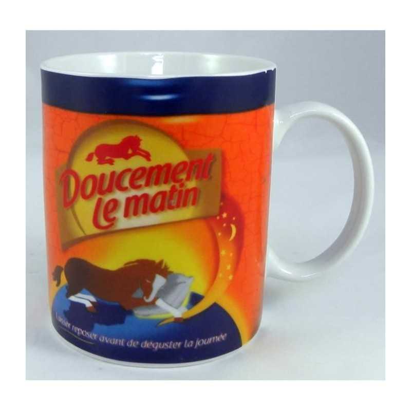 MUG HUMORISTIQUE DOUCEMENT LE MATIN