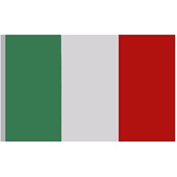 DRAPEAU ITALIE EN TISSUS 30 X 45 CM