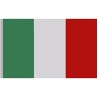 DRAPEAU ITALIE EN TISSUS 30 X 45 CM