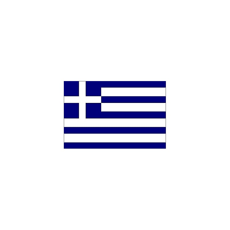 DRAPEAU TISSUS GRECE 60 X 90 CM