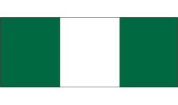 DRAPEAU NIGERIA EN TISSU 60 X 90 CM