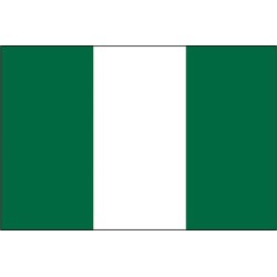 DRAPEAU NIGERIA EN TISSU 60 X 90 CM