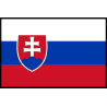 DRAPEAU SLOVAQUIE EN TISSU 60 X 90 CM