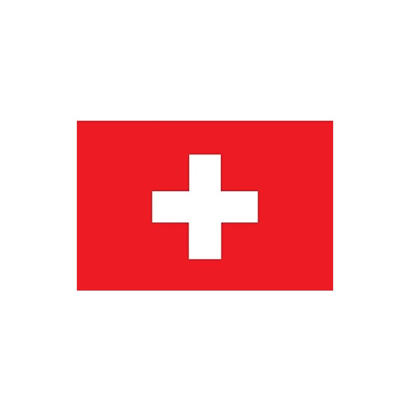 DRAPEAU SUISSE EN TISSU 90 X 150 CM