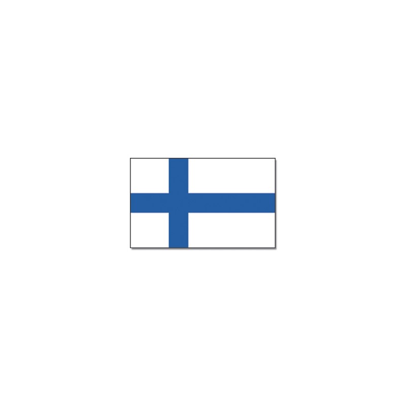 DRAPEAU FINLANDE EN TISSUS 90 X 150 CM