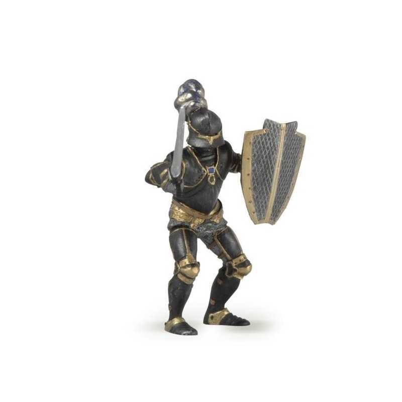 FIGURINE CHEVALIER NOIR EN ARMURE