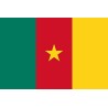 DRAPEAU EN TISSU CAMEROUN 90 X 150 CM