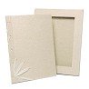 LIVRE D'OR IVOIRE DANS BOITE 21,5 X 26,5 X 2 CM