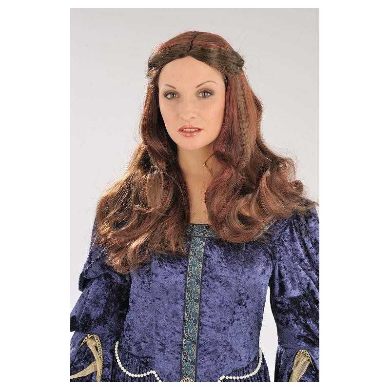 PERRUQUE MEDIEVALE MECHEE