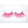 FAUX CILS LONGS ROSE FLUO