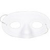 MASQUE LOUP A PEINDRE BLANC