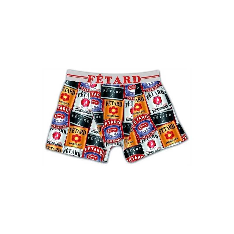 BOXER HOMME HUMORISTIQUE FETARD TAILLE S