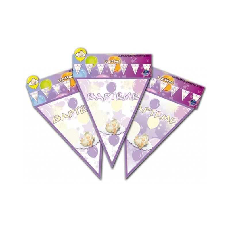 GUIRLANDE FANIONS BAPTEME 6 METRES