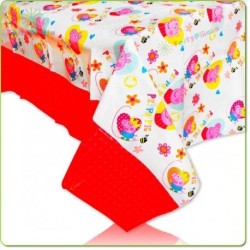 NAPPE PEPPA PIG PLASTIQUE 120 X 180 CM