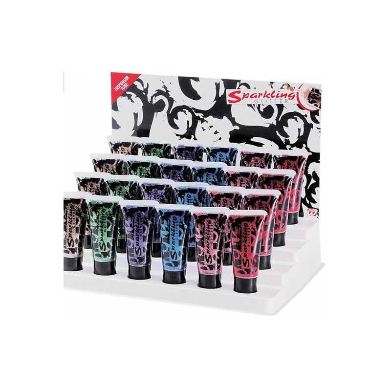 MAQUILLAGE GEL PAILLETTE 25ml COULEURS ASSORTIES