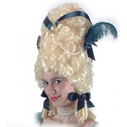 PERRUQUE POMPADOUR BLONDE