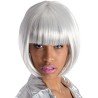 PERRUQUE CARRE GRIS CLAIR