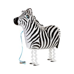 BALLON MARCHEUR AIRWALKER ZEBRE 64 CM