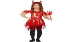 DEGUISEMENT DIABLESSE TAILLE 5/6ANS