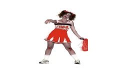 DEGUISEMENT HALLLOWEEN FEMME CHEERLEADER ZOMBIE TAILLE M