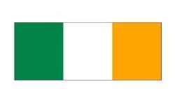 DRAPEAU IRLANDAIS PAYS IRLANDE EN TISSU 90 X 150 CM
