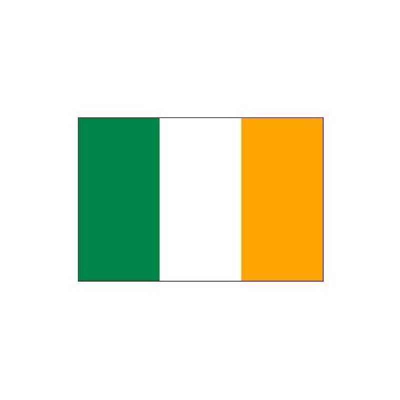 DRAPEAU IRLANDAIS PAYS IRLANDE EN TISSU 90 X 150 CM