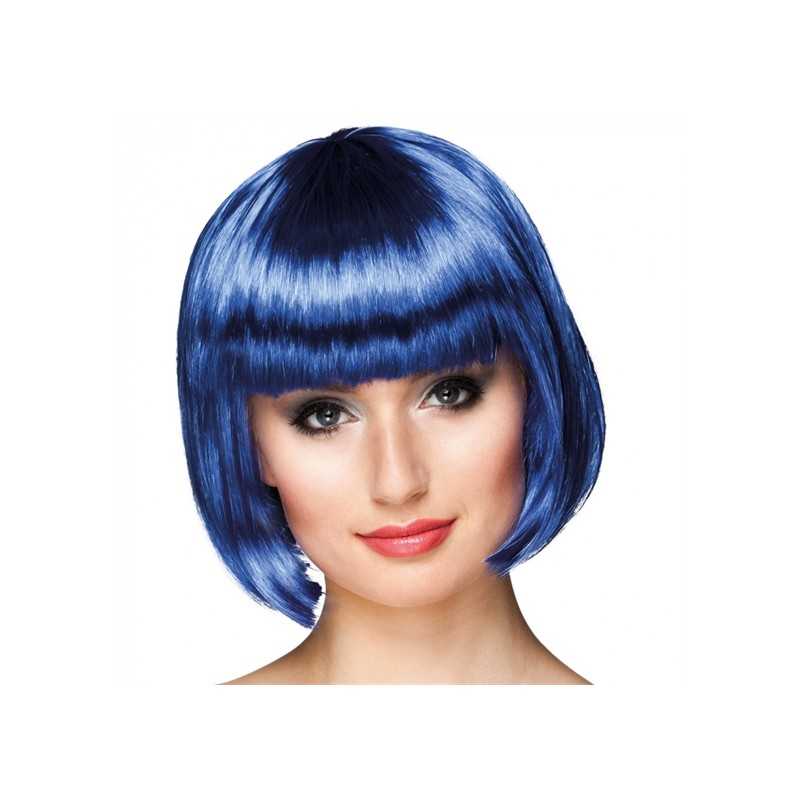 PERRUQUE CABARET BLEUE