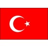 DRAPEAU TURQUIE 90 X 150 CM