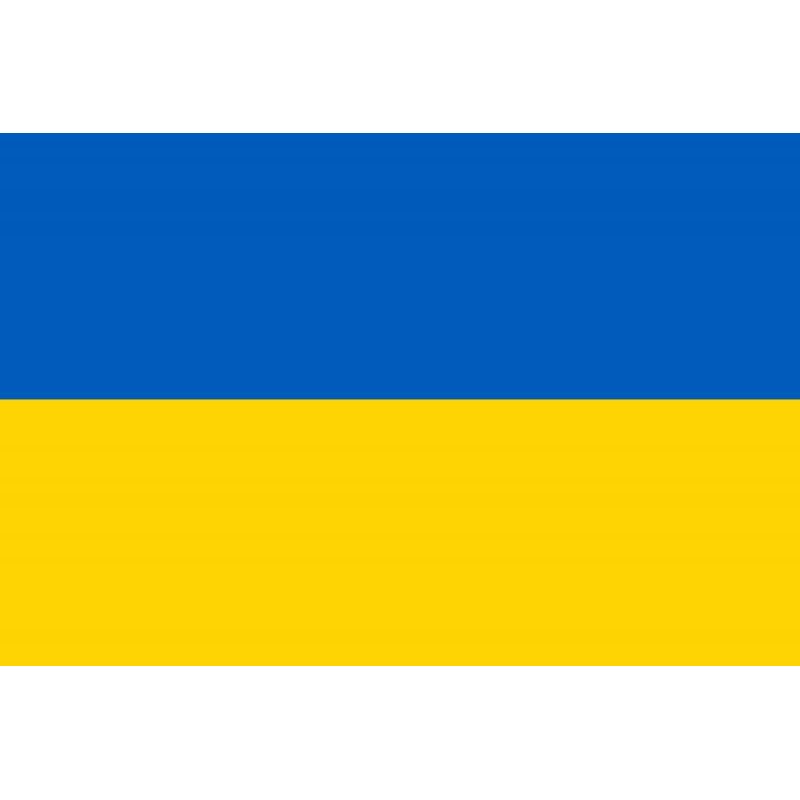 DRAPEAU UKRAINE 90 X 150 CM
