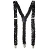 BRETELLES SEQUINS OU PAILLETTES NOIRES