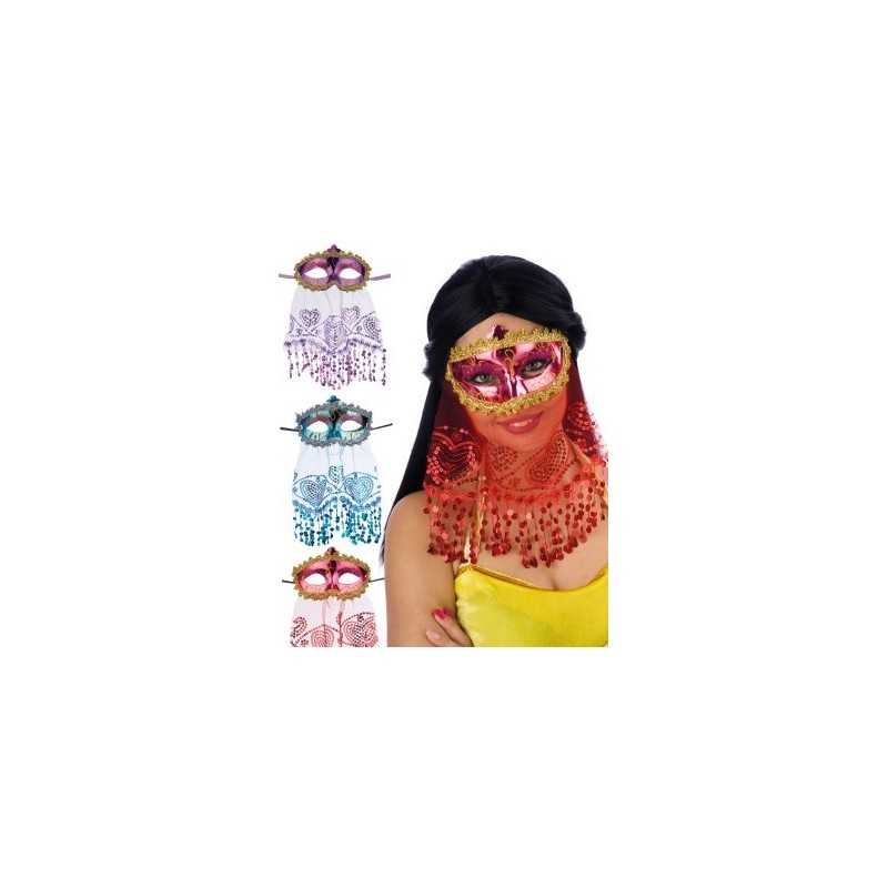 MASQUE LOUP VOILE ORIENTAL