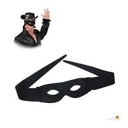 MASQUE LOUP VENGEUR MASQUE BANDEAU NOIR ZORRO